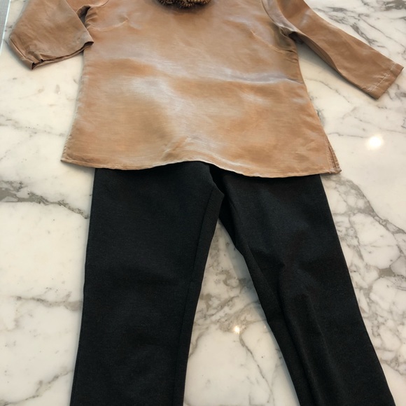 Copper shimmer top by NUTHATCH from Anthropologie. - Picture 3 of 7